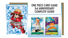 ONE PIECE CARD GAME 3RD ANNIVERSARY COMPLETE GUIDE w/ PROMO CARDS (SEALED)