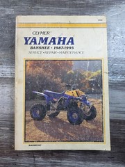 Clymer Service Repair Maintenance Manual M394 YTM/YFM200 YTM225 1983-1986