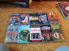 Large lot of 10 Mixed Vintage Fantasy Sci-fi Classic Books, Various Authors PB 1