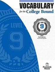 Vocabulary for the College Bound Level – Paperback, by James Scott – Very Good