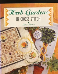 Herb Garden In Cross Stitch By Elena Thomas, Paperback, 1997