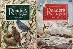 1962 April May (2) READER’S DIGEST MAGAZINE Vintage Ageless Fun Short Stories