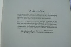 A Is for Abraham – A Jewish Family Alphabet, First Ed.Michelson,Mazellan NICE HC