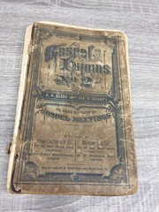 Gospel Hymns No. 2 Bliss Sankey 1876 Hymnal Vintage Sheet Music John Church
