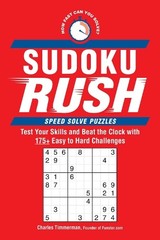 Charles Timmerman Sudoku Rush (Paperback) Speed Solve Puzzles