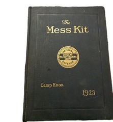 Camp Knox 1923 The Mess Kit National Defense Citizens Military Training Camps