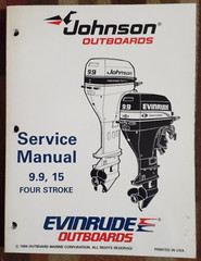 1995 Johnson/Evinrude Outboards 9.9/15 HP Four Stroke Repair Service Manual