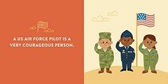 Lil’ Air Force Pilot (Mini Military) by Engler, Lisa Hardback Book The Fast Free